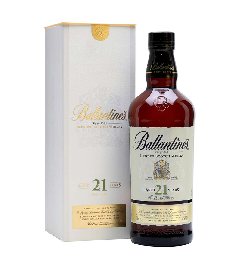 Rượu Ballantines 21 Years