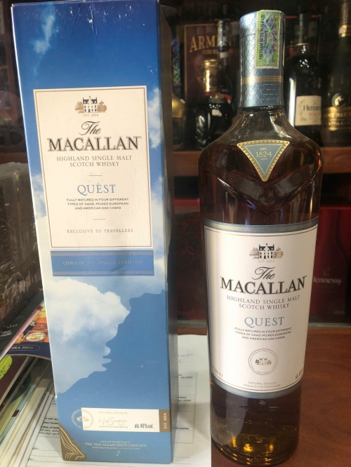 Rượu MacaLLan Quest chai 1L - Hộp thuong